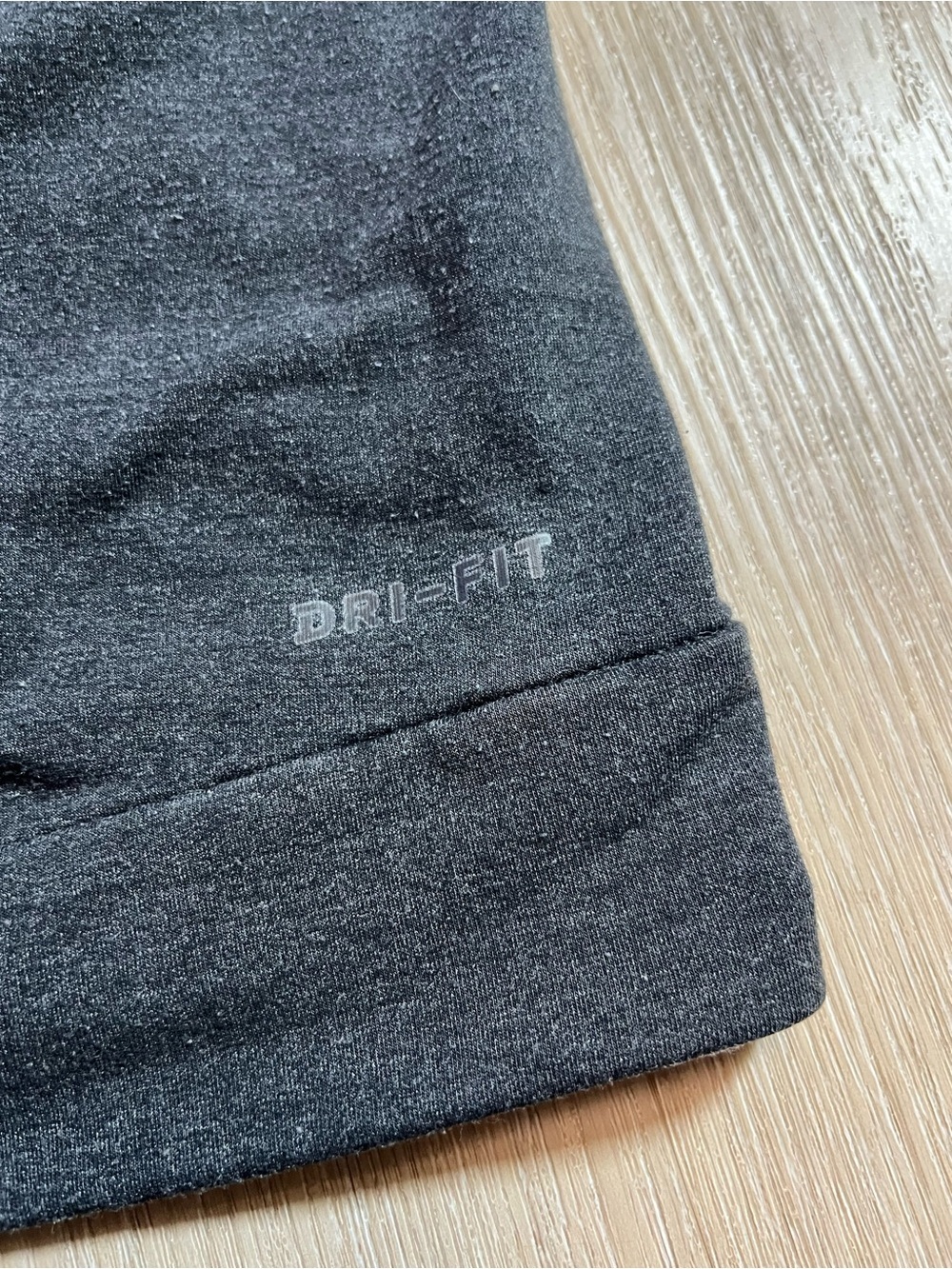 Nike Men’s Size Large Charcoal Full-Zip Dri-FIT Hoodie - Picture 7 of 7